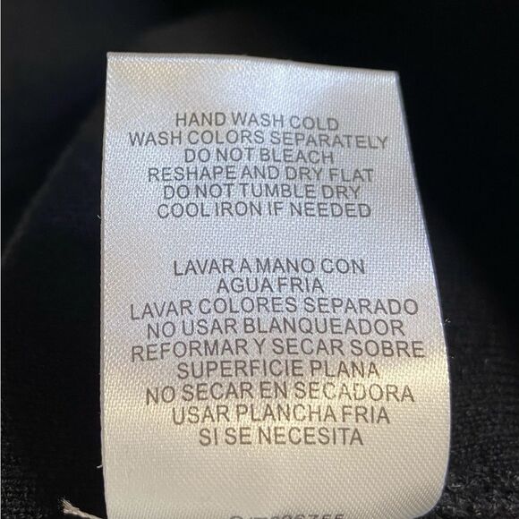 Danny and Nicole Black and White Sweater Dress Size PL - Picture 7 of 8